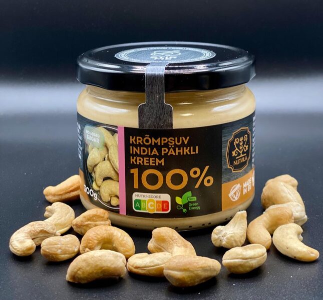 Intianpähkinävoi – 100% pähkinät